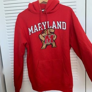 Red Champion Hoodie